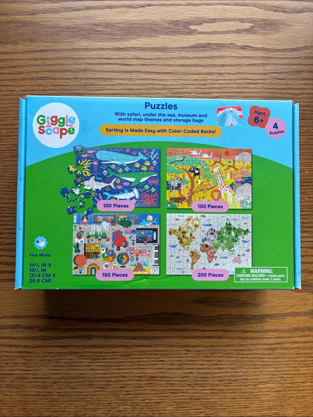 Giggle Scape 4 Puzzle Pack
